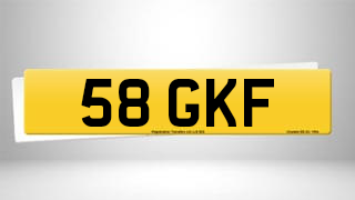 Registration 58 GKF
